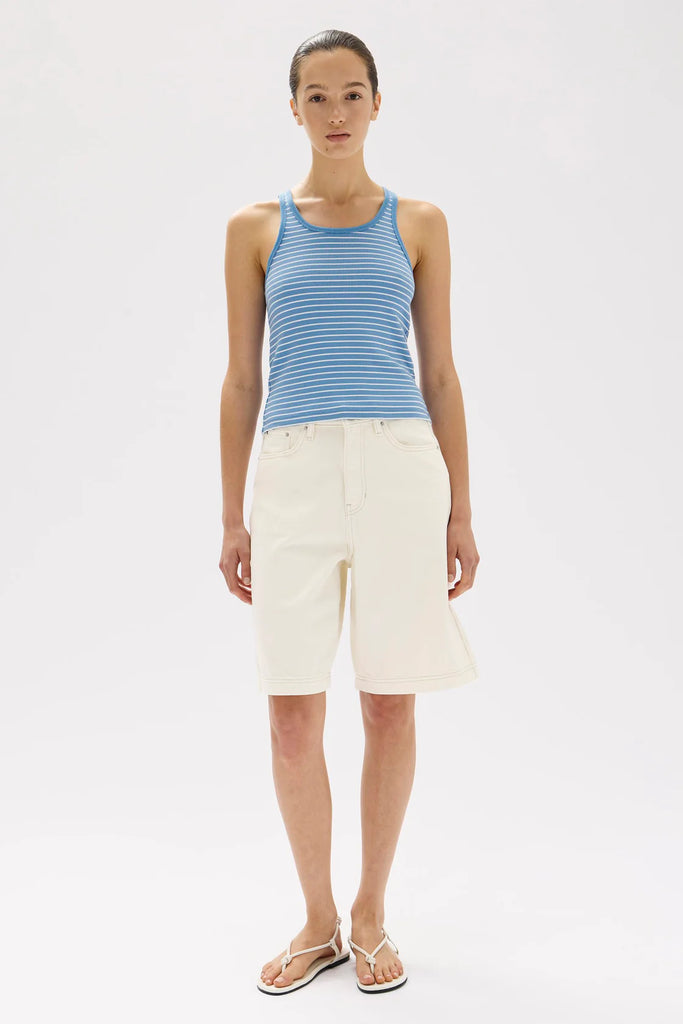 Drew Stripe Rib Tank